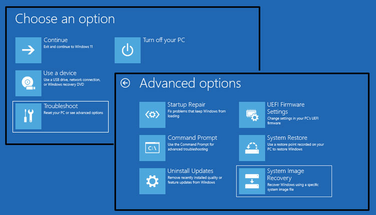 Cómo Restaurar una Copia de Seguridad de Windows