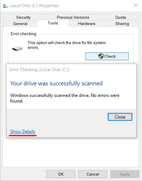 CHKDSK: utilidad incorporada para reparar errores del disco duro