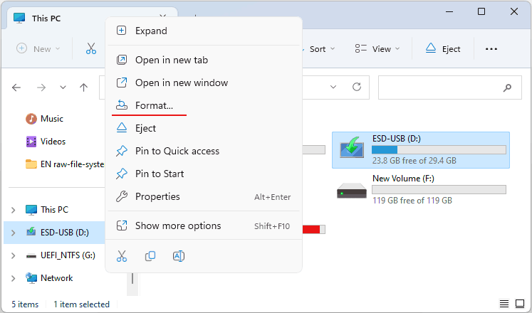 Cómo crear una unidad USB de arranque UEFI