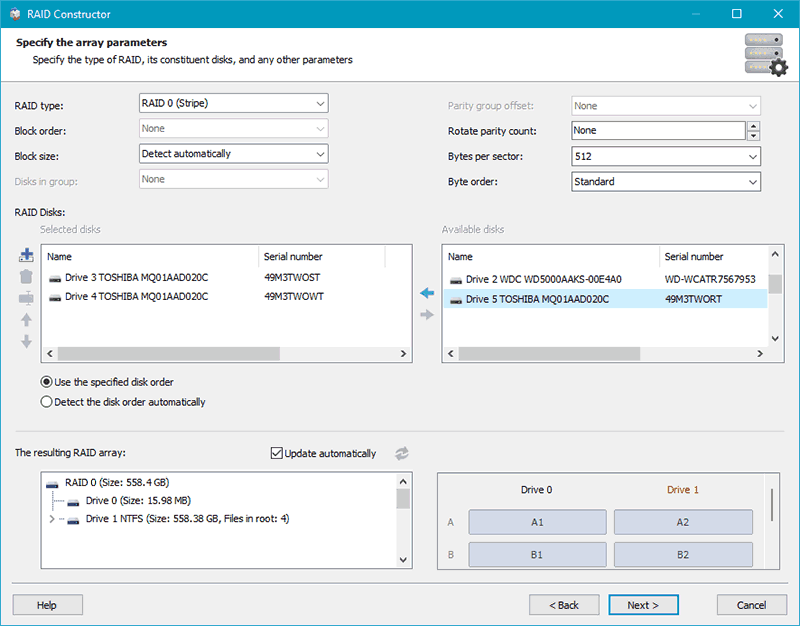 Creación de RAID con Intel Rapid Storage Technology