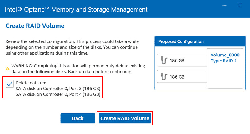 Cómo crear un RAID de hardware