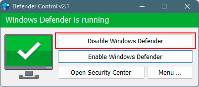 Cómo desactivar Defender en Windows 11