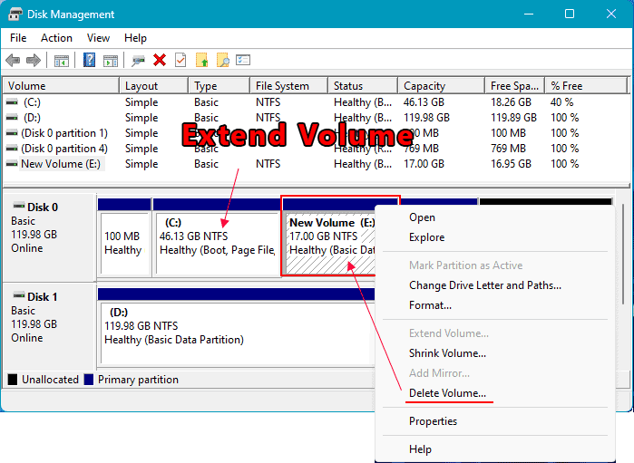 Cómo ampliar un disco en Windows 11 Cómo ampliar un disco en Windows 11