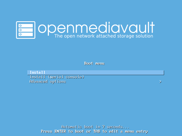 Instalando OpenMediaVault