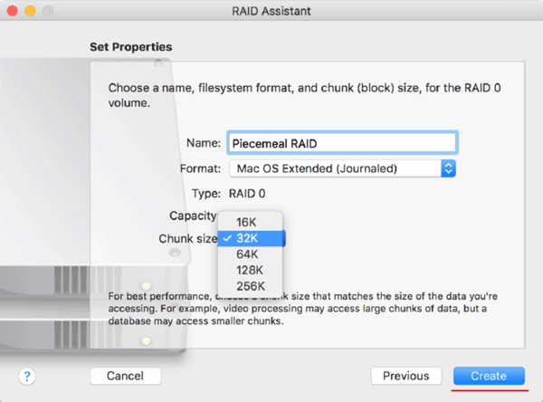 Crear RAID por software en macOS