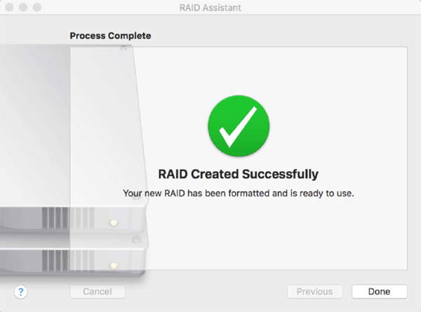 Crear RAID por software en macOS