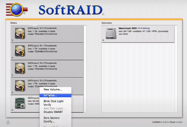 Crear RAID por software en macOS