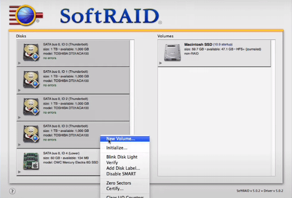 Crear RAID por software en macOS