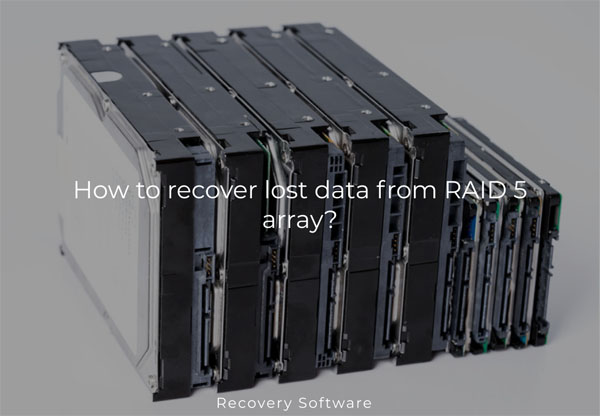 ¿Cómo recuperar datos perdidos de una matriz RAID 5?