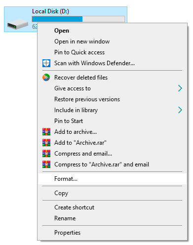 Convertir RAW a NTFS sin pérdida de datos