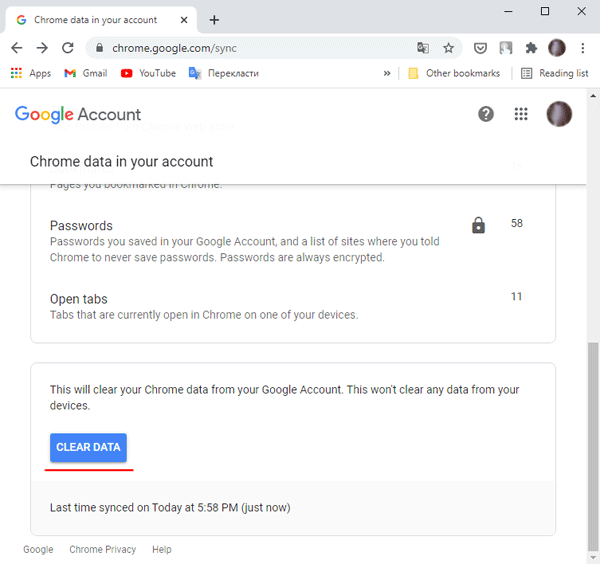 Cómo recuperar marcadores e historial de Google Chrome