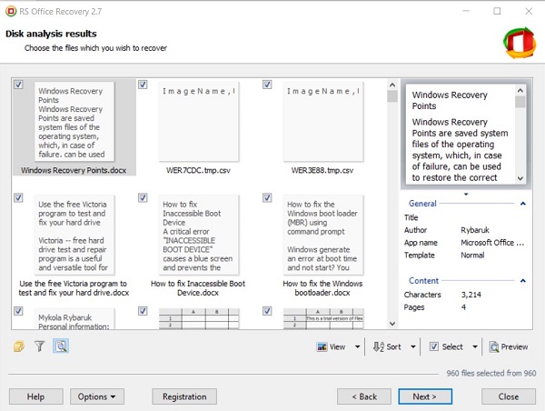 recuperar documentos de Microsoft Word dañados