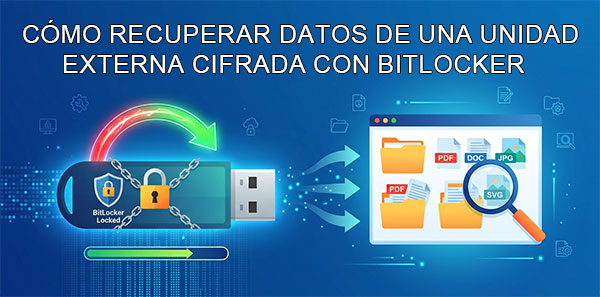 Recuperar datos de una unidad cifrada con BitLocker To Go Recuperar datos de una unidad cifrada con BitLocker To Go
