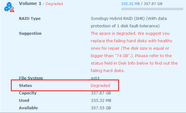 Recuperación de datos de dispositivos NAS.