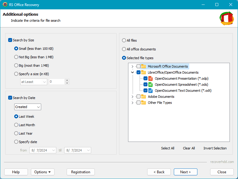 Recuperación de documentos eliminados de LibreOffice