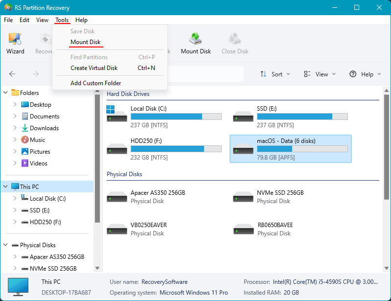 Recuperando datos de máquinas virtuales de Parallels Recuperando datos de máquinas virtuales de Parallels