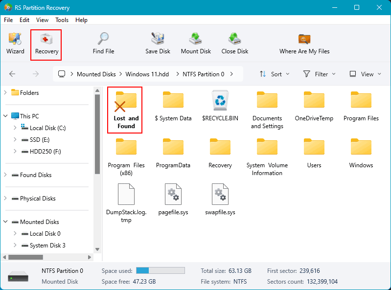 Recuperando archivos eliminados en una máquina virtual de Parallels Recuperando archivos eliminados en una máquina virtual de Parallels