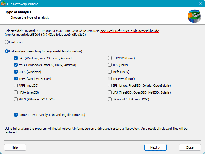 Recuperación de datos eliminados de XenServer