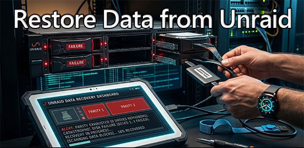 Cómo recuperar datos de un array Unraid cuando se excede la paridad Cómo recuperar datos de un array Unraid cuando se excede la paridad