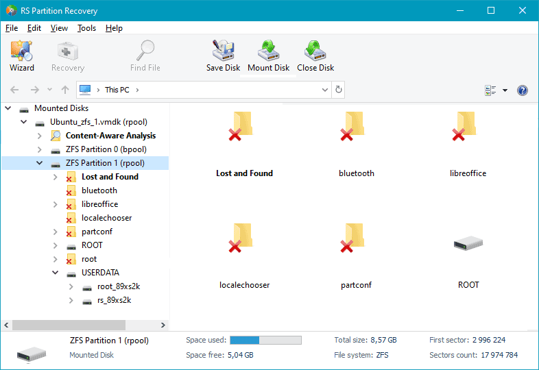 Extraer archivos y carpetas de VMWare VMDK-??????