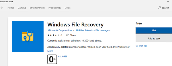 Cómo usar Windows File Recovery