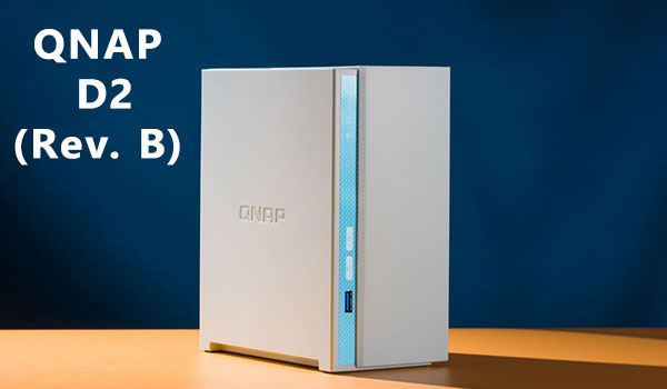 QNAP D2 (Rev.B) NAS 2 bahías: Servicio profesional de recuperación