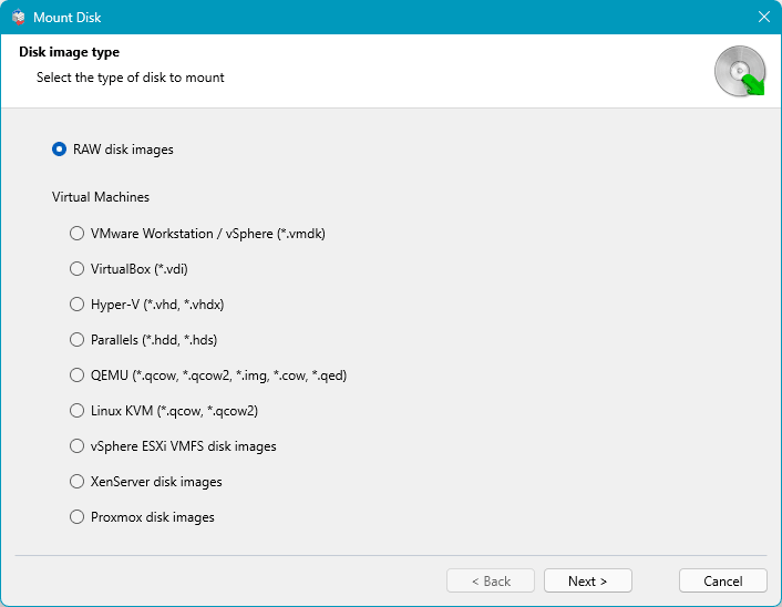 RS RAID Retrieve: máquinas virtuales compatibles RS RAID Retrieve: máquinas virtuales compatibles